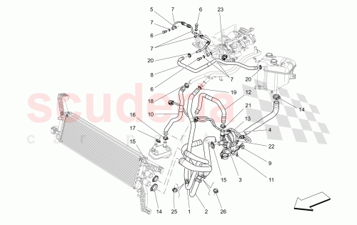 Part Diagram for Maserati 670006390
