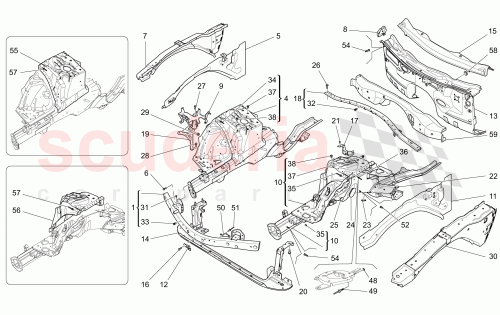 Part Diagram for Maserati 673006239