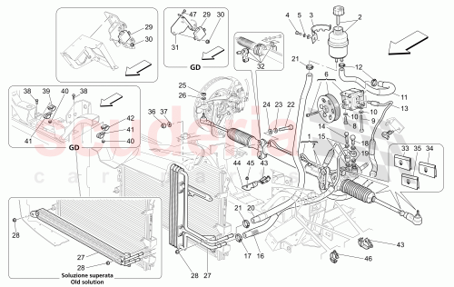 Part Diagram for Maserati 238888