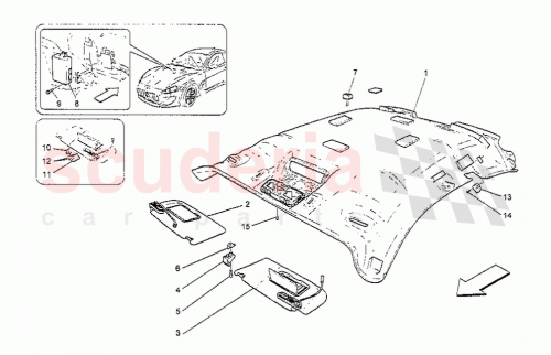 Part Diagram for Maserati 980139613