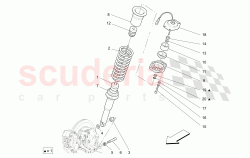 Part Diagram for Maserati 900027814