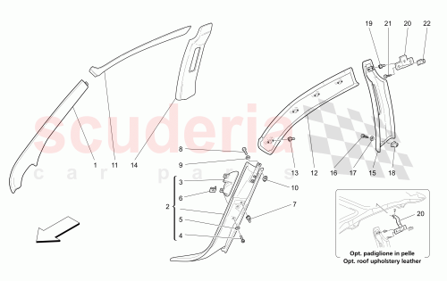 Part Diagram for Maserati 12639901