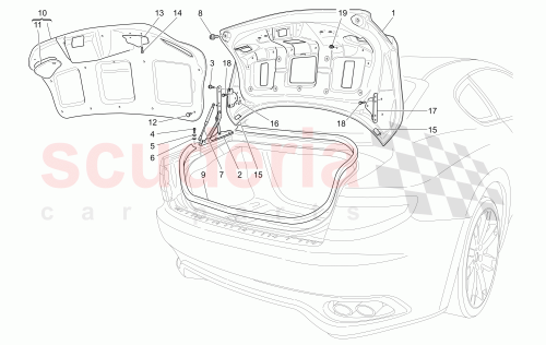 Part Diagram for Maserati 69054500