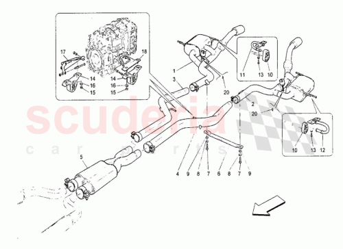 Part Diagram for Maserati 230395