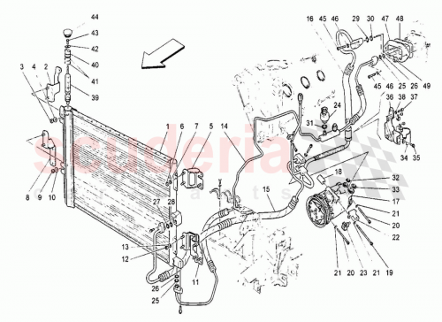 Part Diagram for Maserati 284728