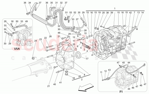 Part Diagram for Maserati 188312