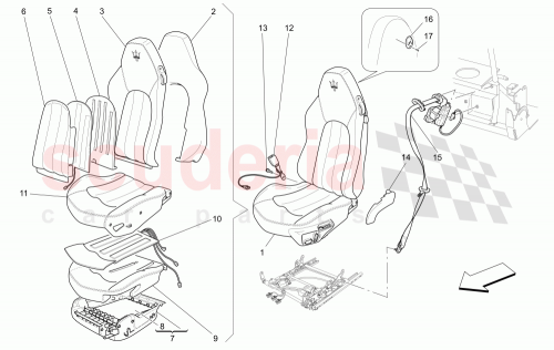 Part Diagram for Maserati 984381902