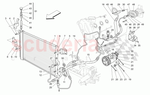 Part Diagram for Maserati 89310500