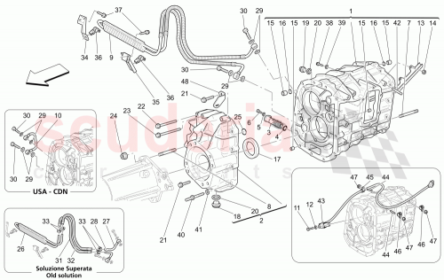 Part Diagram for Maserati 219501