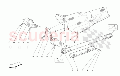 Part Diagram for Maserati 12644424