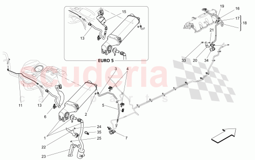Part Diagram for Maserati 670005215