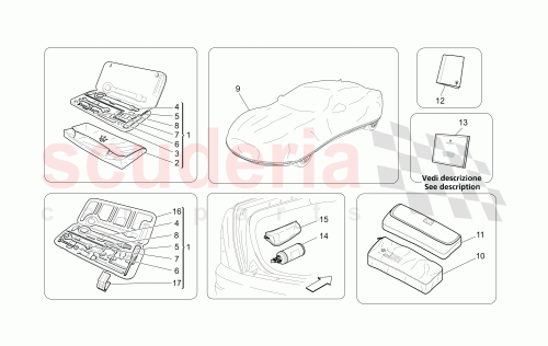 Part Diagram for Maserati 84392100