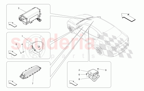 Part Diagram for Maserati 670101610