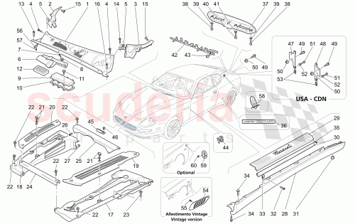 Part Diagram for Maserati 89095300