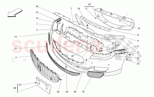 Part Diagram for Maserati 670009832