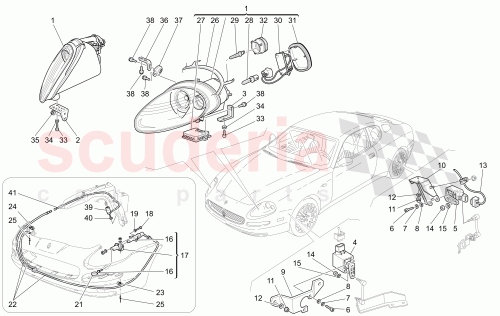 Part Diagram for Maserati 184922036