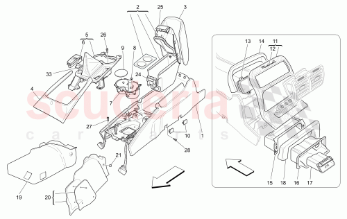 Part Diagram for Maserati 981307608