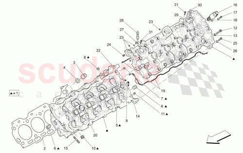 Part Diagram for Maserati 278646