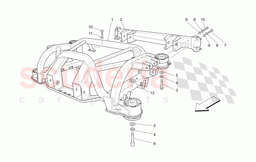 Part Diagram for Maserati 258808