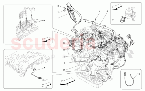 Part Diagram for Maserati 46328209