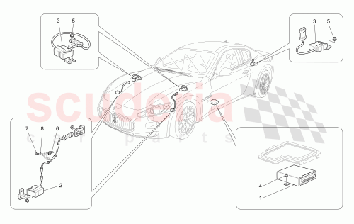 Part Diagram for Maserati 290745