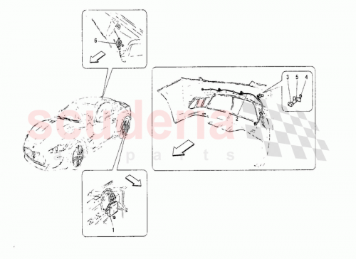 Part Diagram for Maserati 350592