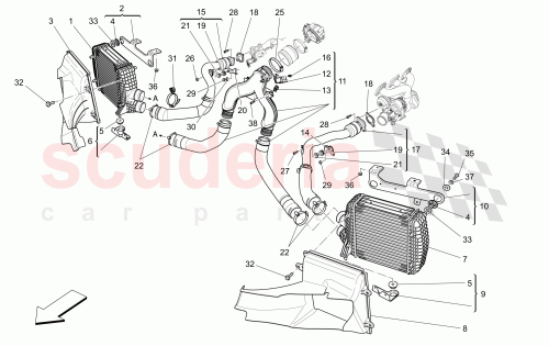 Part Diagram for Maserati 670001348