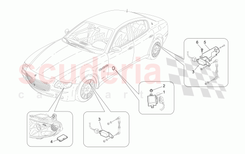 Part Diagram for Maserati 980139011