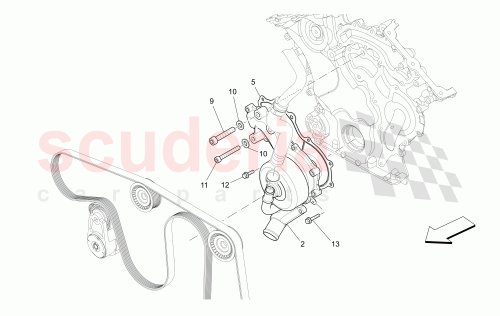 Part Diagram for Maserati 291776