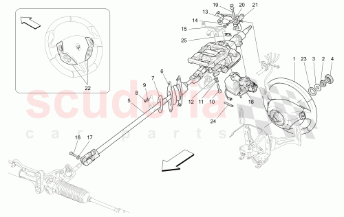 Part Diagram for Maserati 27328024