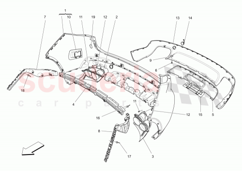 Part Diagram for Maserati 670085550