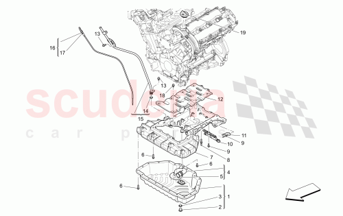 Part Diagram for Maserati 46328319
