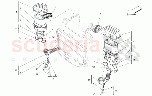 Part Diagram for Maserati 670038734