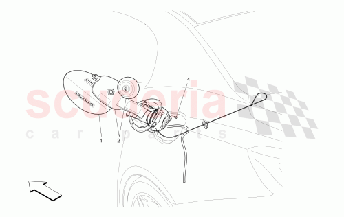 Part Diagram for Maserati 670134484