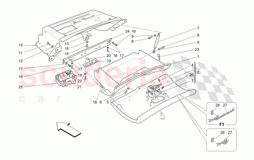 Part Diagram for Maserati 69743401