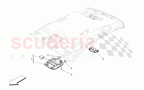 Part Diagram for Maserati 670111059