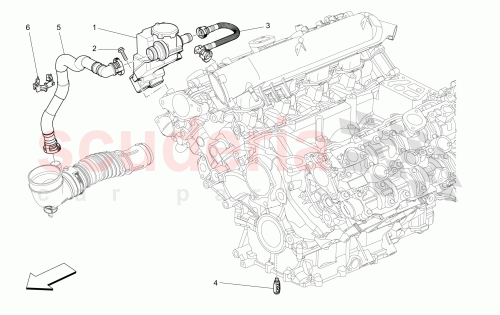 Part Diagram for Maserati 286245