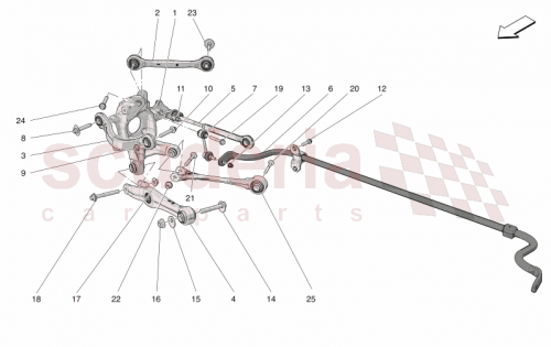 Part Diagram for Maserati 670300370