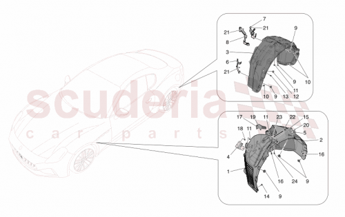 Part Diagram for Maserati 670174614