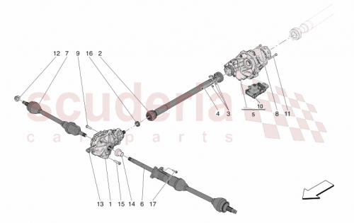 Part Diagram for Maserati 670154709