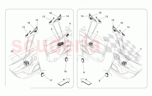 Part Diagram for Maserati 670087555