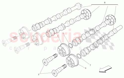 Part Diagram for Maserati 292321
