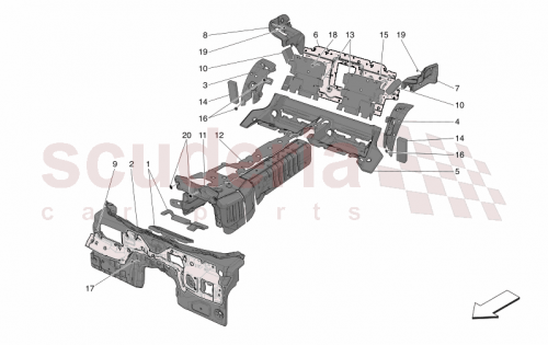 Part Diagram for Maserati 670158214