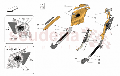 Part Diagram for Maserati 670295232