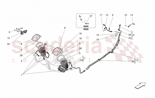 Part Diagram for Maserati 670219410