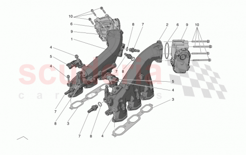 Part Diagram for Maserati 670054058