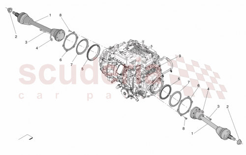 Part Diagram for Maserati 670217137