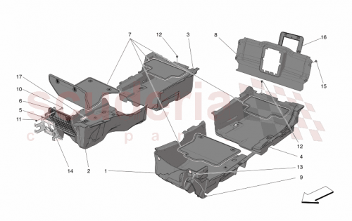 Part Diagram for Maserati 670219201