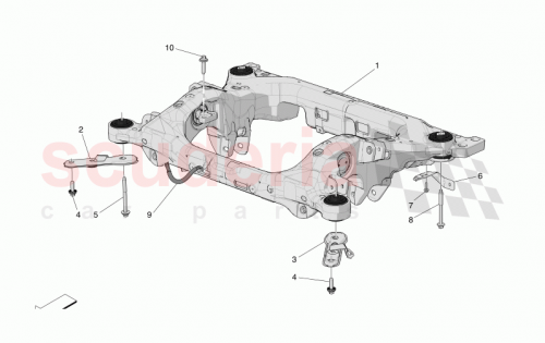 Part Diagram for Maserati 670220255