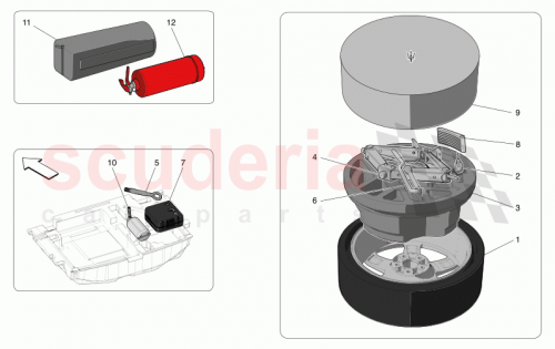 Part Diagram for Maserati 673014560